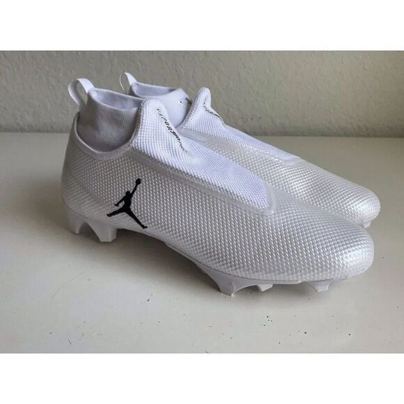 Jordan Vapor Edge Pro 360 White Football Cleats CV1668-103 Men\'s Size‎ 14 main image 6